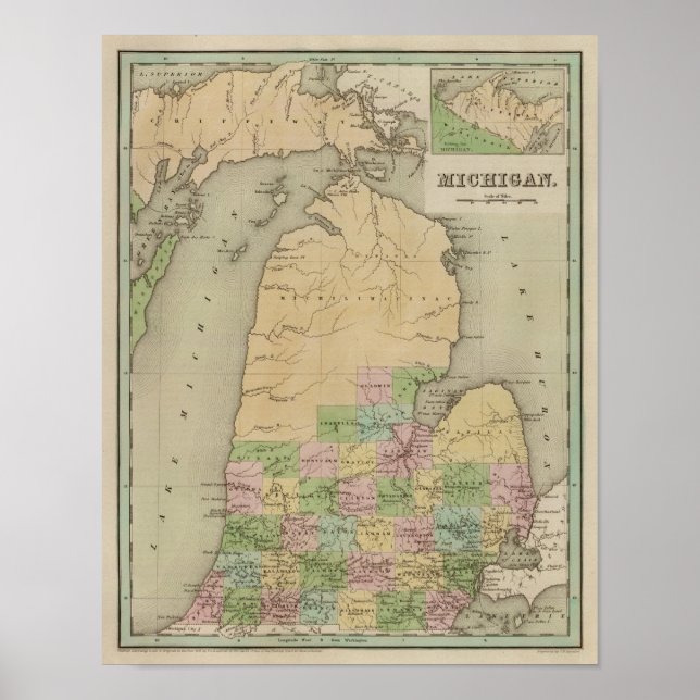 Póster Michigan 2 (Frente)