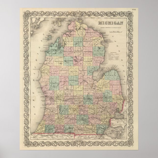 Póster Michigan 3 (Frente)