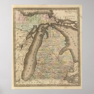 Póster Michigan 4