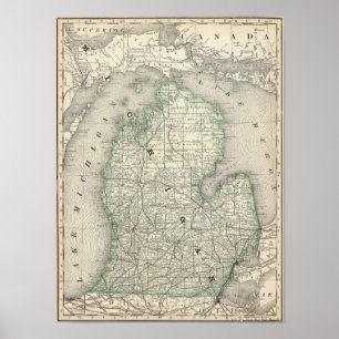 Póster Michigan 8