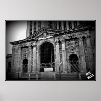 Póster Michigan Central Station