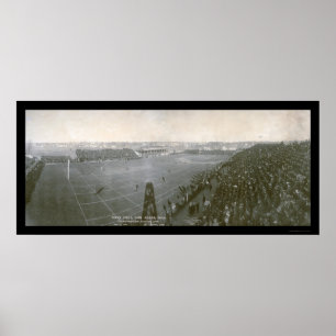 Póster Michigan Chicago Football Photo 1904