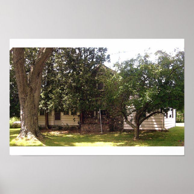 Póster Michigan Farm House (Frente)