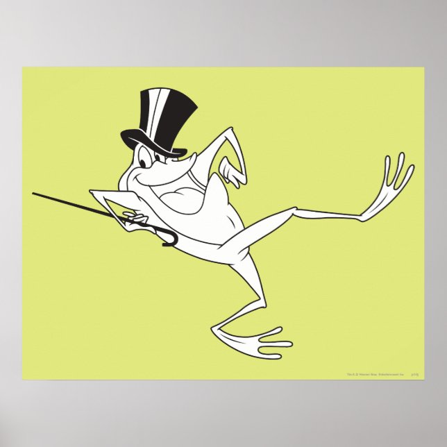 Póster Michigan J. Frog Dancing (Frente)
