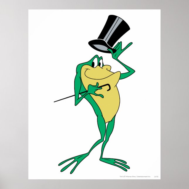 Póster Michigan J. Frog en color (Frente)