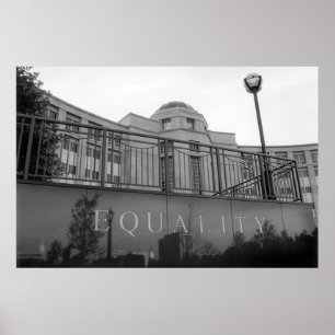 Póster Michigan pasillo de la justicia: Igualdad