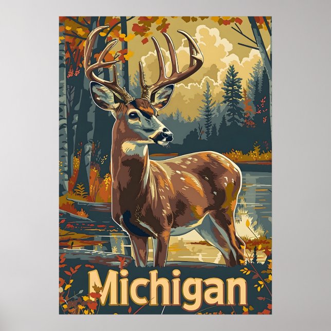 Póster Michigan Ropal (Frente)