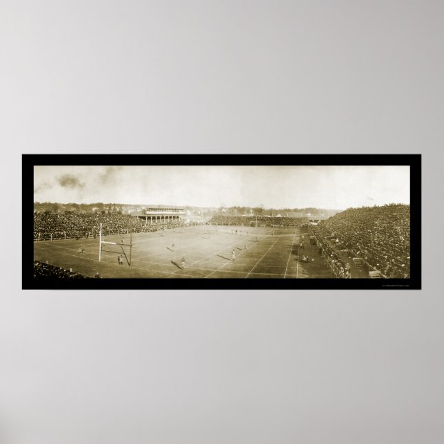 Póster Michigan vs Wisconsin Football Photo 1905 (Frente)