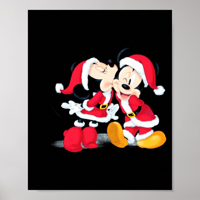 Póster Mickey Minnie Jingle Bell Fun  (Frente)