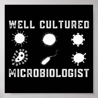 Microbiología divertida microbiólogo bien cultivad