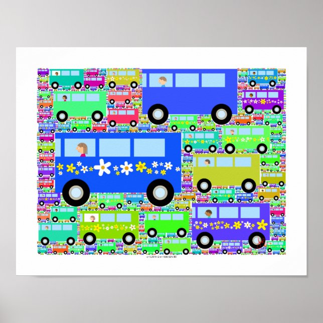 Póster microbusses (Frente)