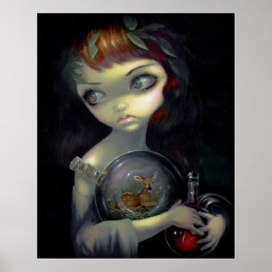 Póster Microcosmo: Alquimia gótica de Fawn ART PRINT bajo