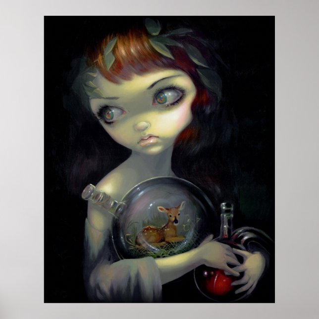 Póster Microcosmo: Alquimia gótica de Fawn ART PRINT bajo (Frente)