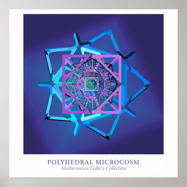 Póster Microcosmos Poliédrico (Frente)