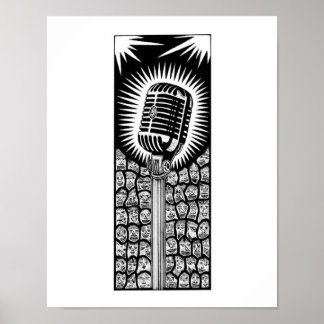 Póster Micrófono #1