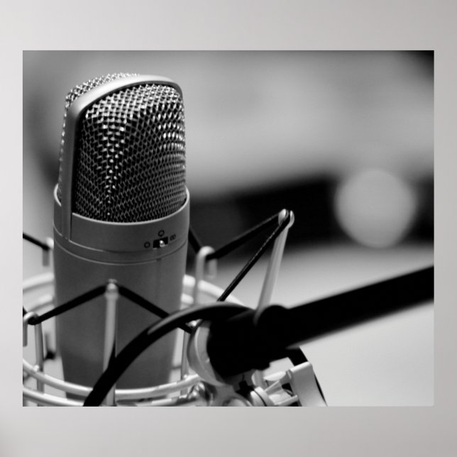 PÓSTER MICRÓFONO PRO (Frente)