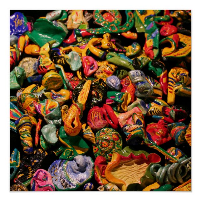 Póster Micromanetiques detalle Microobjetos en miniatura (Anverso)