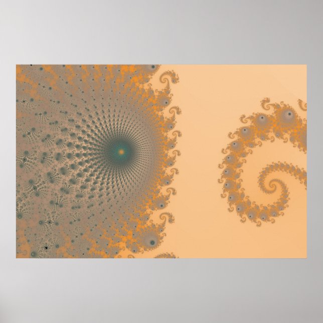 Póster Mid Gold Spirole Poster (Frente)