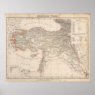 Póster Middle East, Turkey, Syria