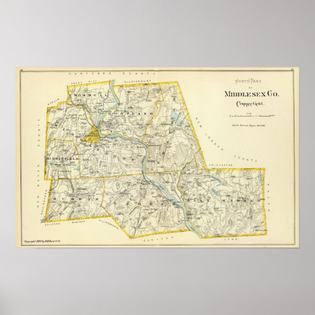 Póster Middlesex Co (Frente)