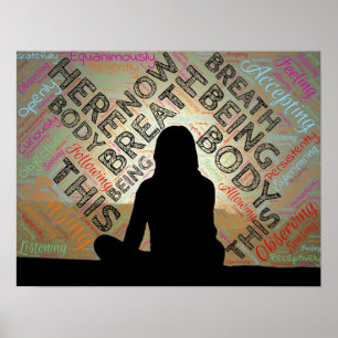 Póster MIDEZ Poster Meditación Mortalidad
