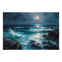 Póster Midnight Serenade: Lunar Tide