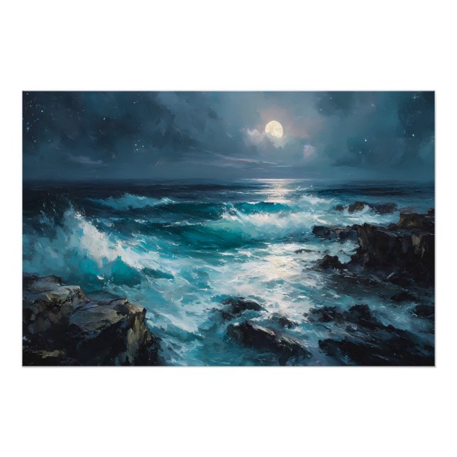 Póster Midnight Serenade: Lunar Tide (Anverso)