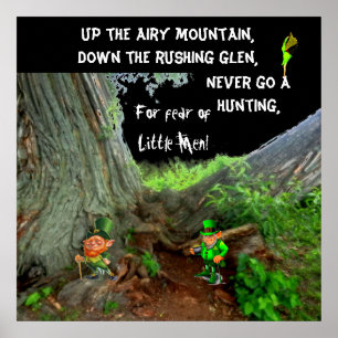 Póster MIEDO AL PEQUEÑO poster DE HOMBRES