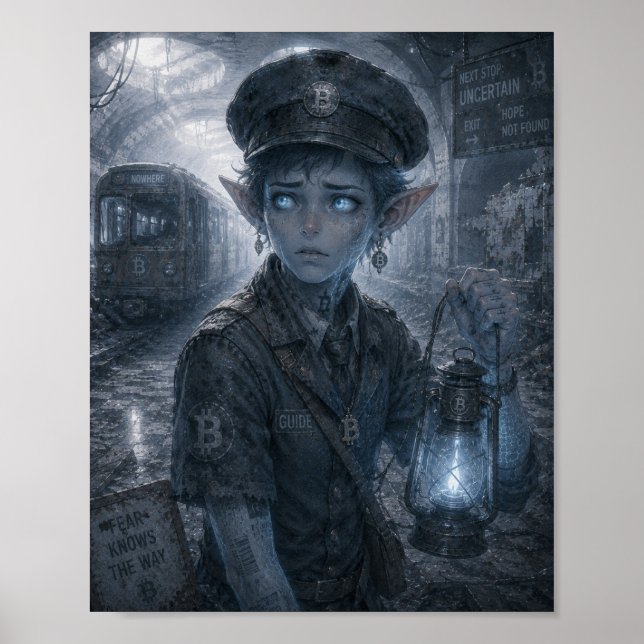 Póster Miedo / Conductor / Metro (Frente)