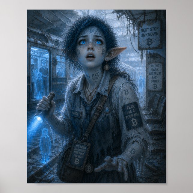 Póster Miedo / Conductor / Metro (Frente)