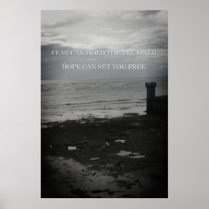 Póster Miedo contra la esperanza