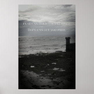 Póster Miedo contra la esperanza