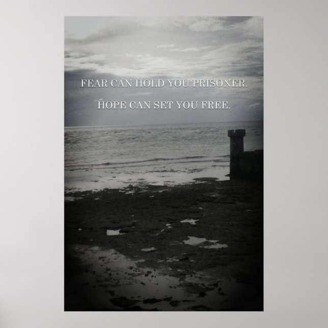 Póster Miedo contra la esperanza (Frente)