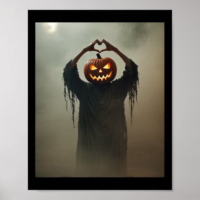 Póster Miedo espantado Jack Olantern Sala de terror de ma (Frente)