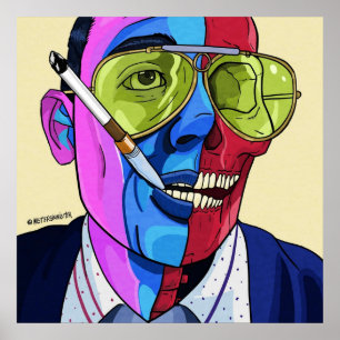 Póster Miedo y odio en Las Vegas