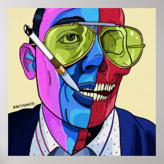 Póster Miedo y odio en Las Vegas
