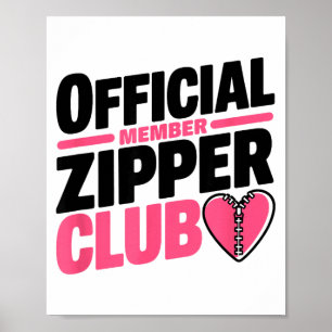 Póster Miembro Oficial del Club de Cremallera, Cirugía de