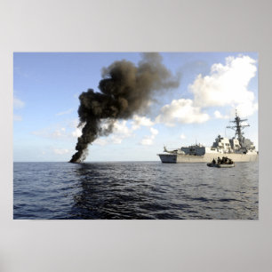 Póster Miembros de la Guardia Costera de Estados Unidos