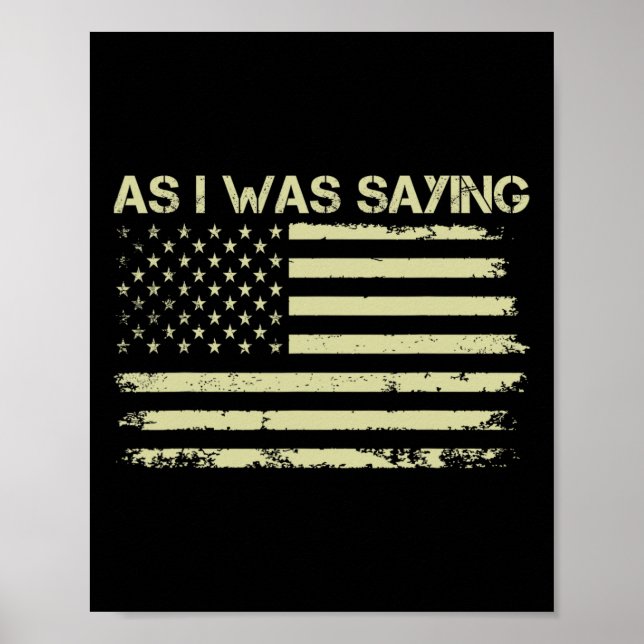 Póster Mientras decía Divertidas elecciones políticas div (Frente)