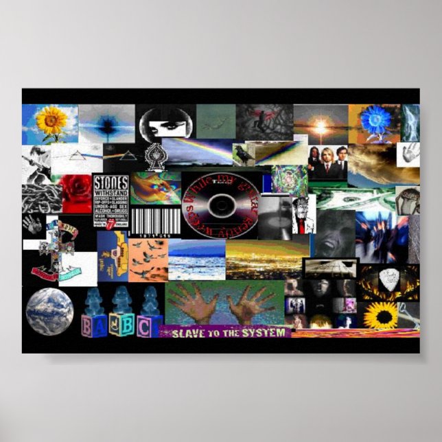 Póster Mientras mi guitarra llora suavemente (Frente)