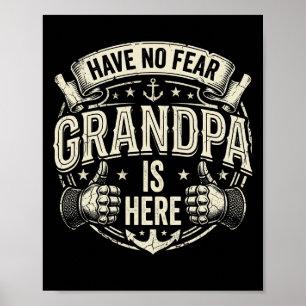 Póster Mientras que no tengo miedo, abuelo está aquí