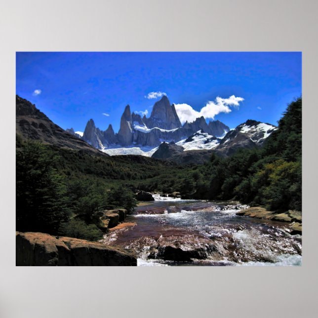 Póster Mighty Cerro Fitz Roy (Frente)