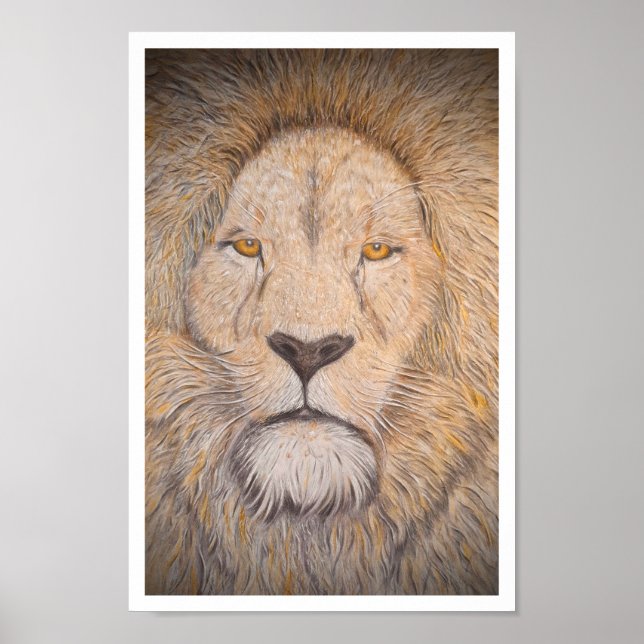 Póster Mighty Lion Poster (Frente)