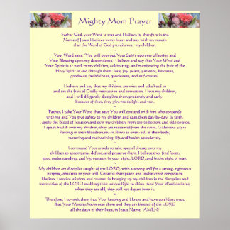 Póster Mighty Mom Prayer