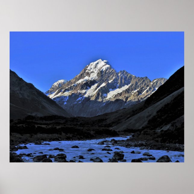 Póster Mighty Mount Cook (Frente)