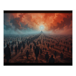 Póster Migración de sombras