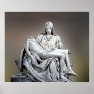 Póster Miguel Ángel - el Pieta