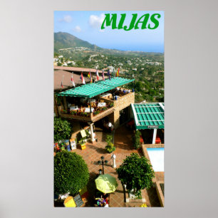 Póster Mijas, Costa del Sol, España
