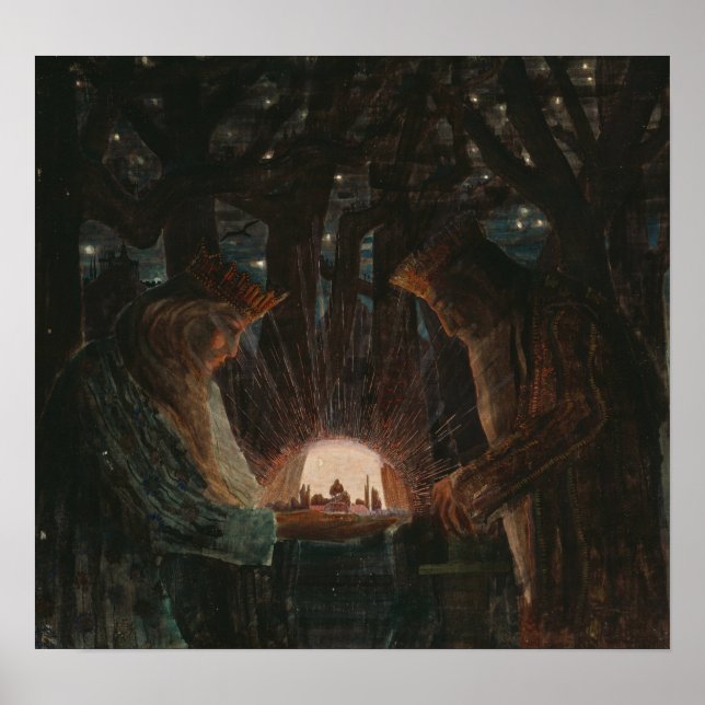 Póster Mikalojus Konstantinas Ciurlionis Fairty Tale de K (Frente)