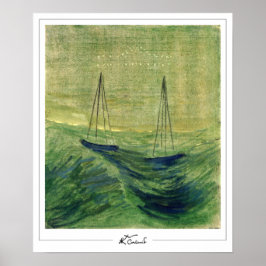 Póster Mikalojus Konstantinas Ciurlionis Zedign Art Post.